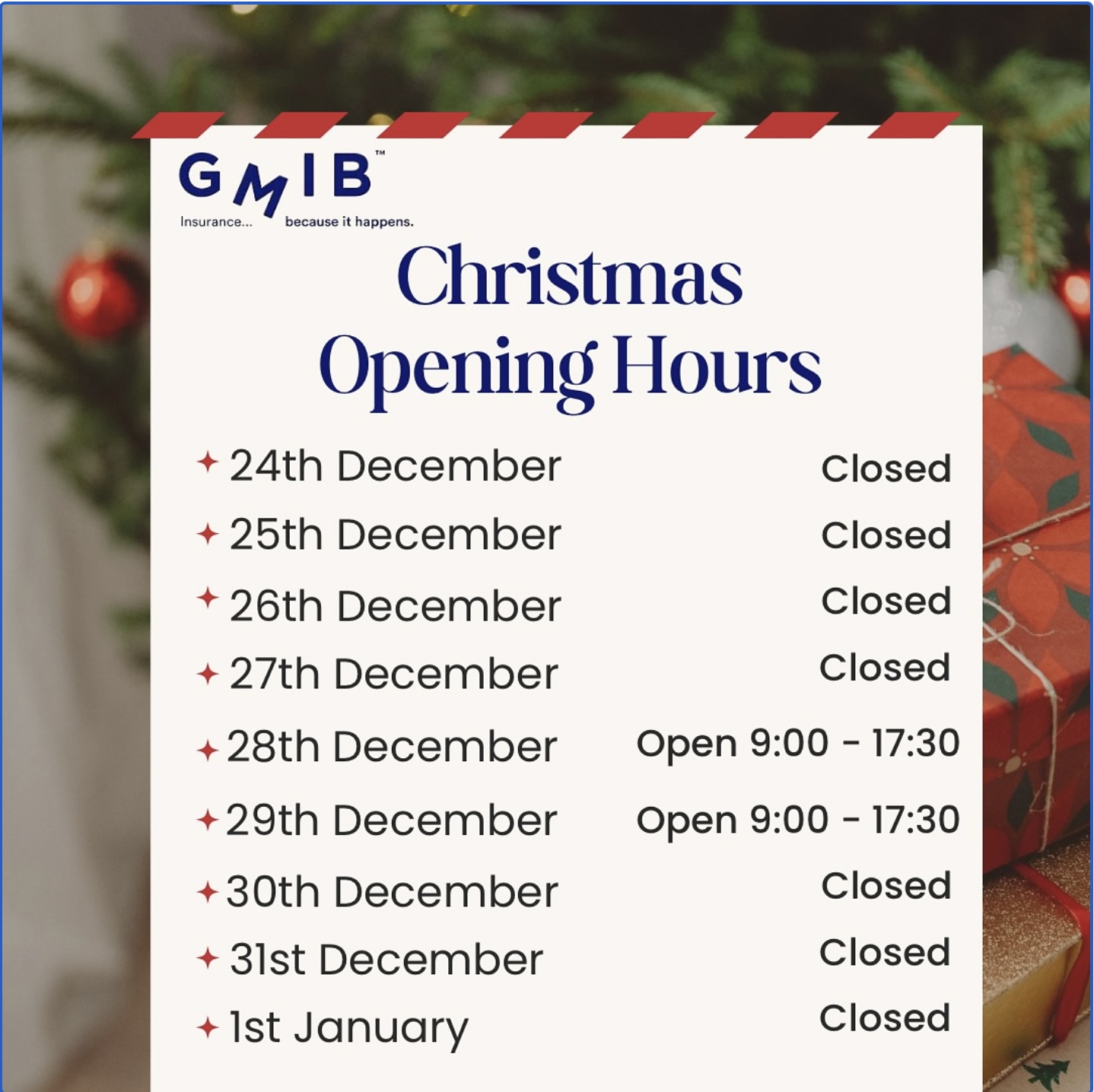 GMIB-Christmas-Opening-Hours